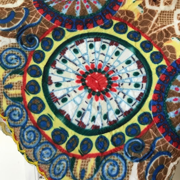 colorful summer evening dress - Picture 4 of 5